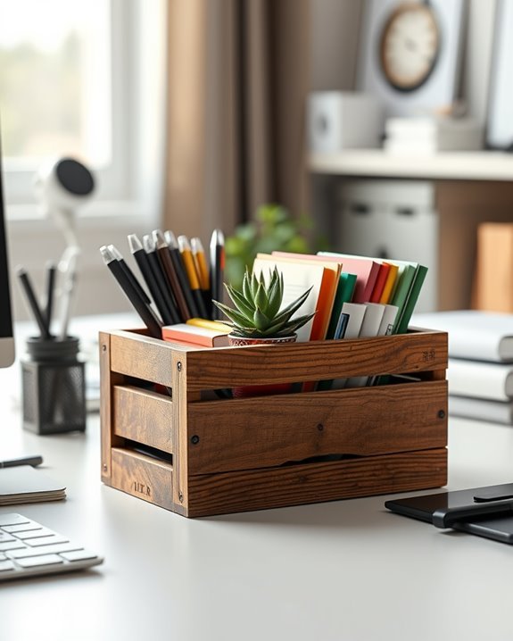 stylish cargo crate organizer