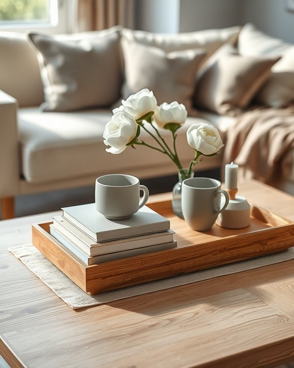 stylish coffee table decor