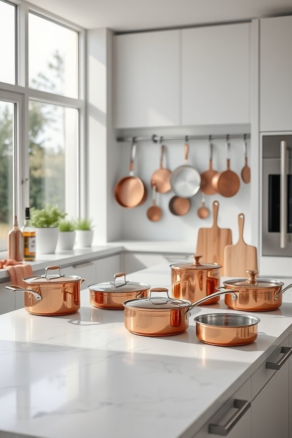 stylish cookware display ideas