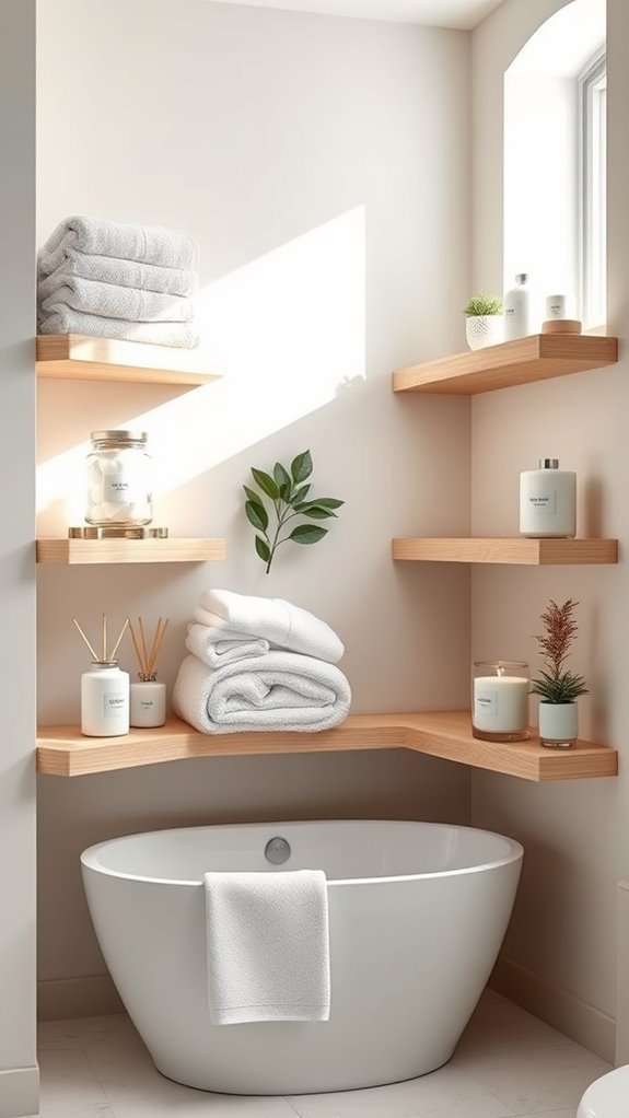 stylish corner shelf solutions