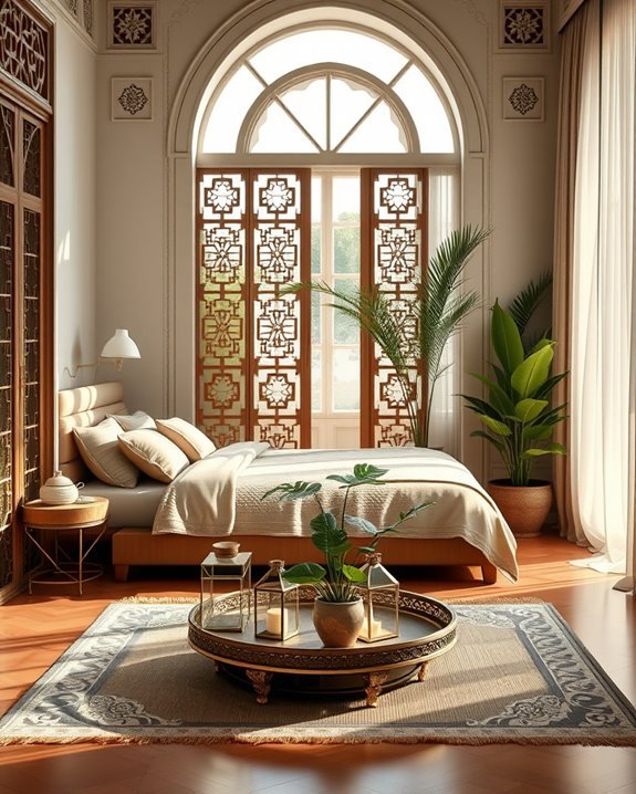 stylish cultural room dividers