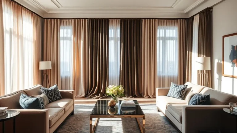 36 Living Room Curtain Designs for Privacy and Style