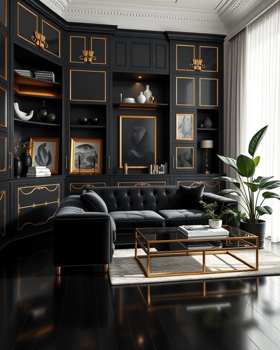 stylish custom shelving solutions