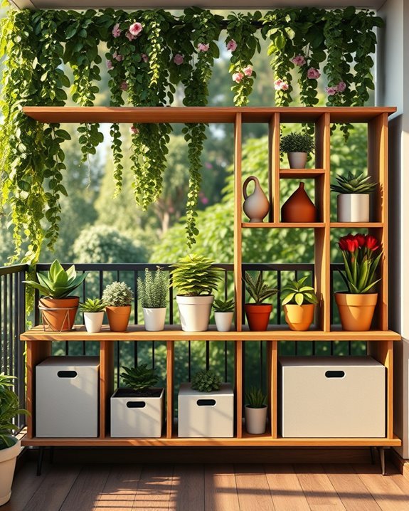 stylish customizable shelf organization