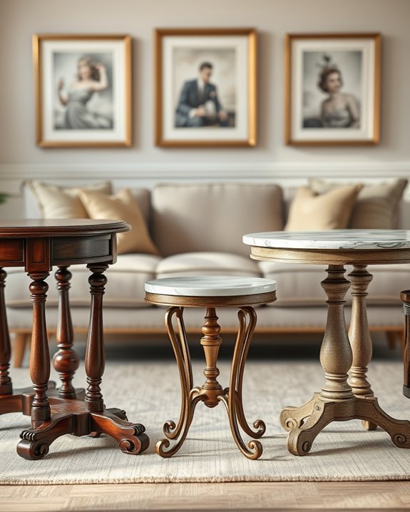 stylish decorative side tables