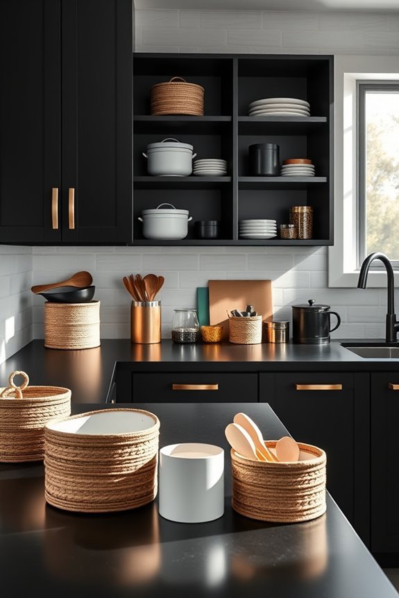 stylish decorative storage bins