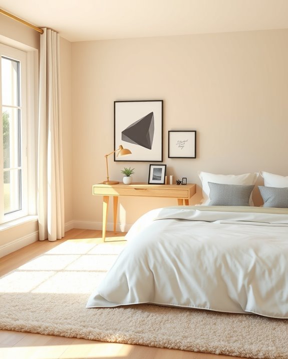 stylish desk enhances functionality