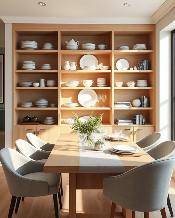 stylish dining essentials organization