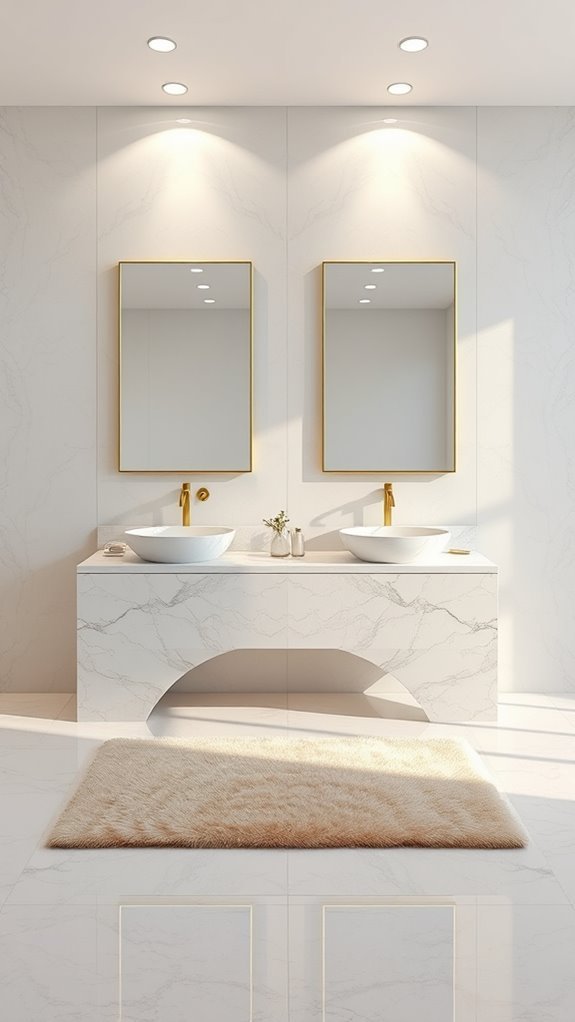 stylish dual sink vanities options