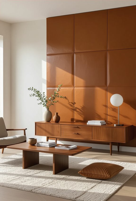 stylish durable leather accent