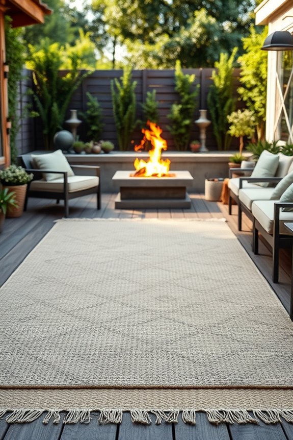 stylish durable outdoor rugs