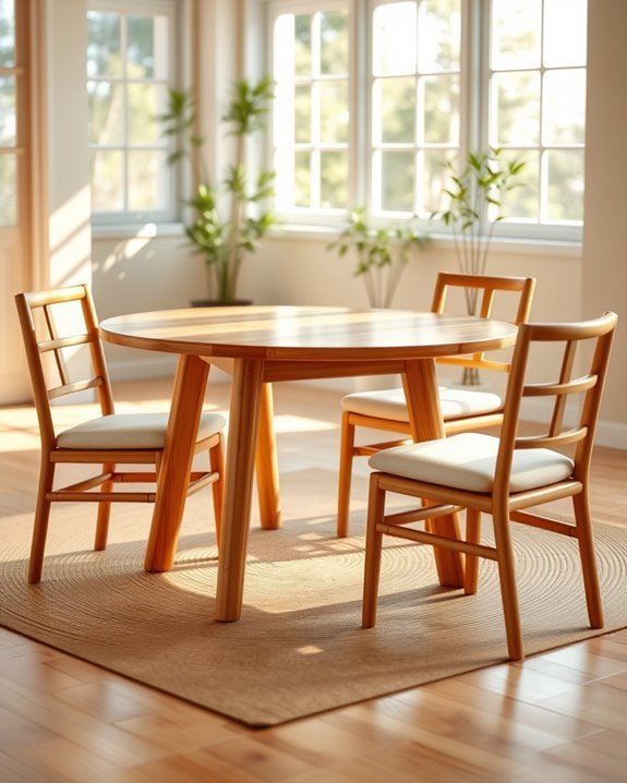 stylish eco friendly dining sets