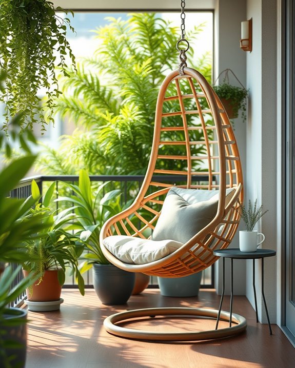 stylish ergonomic outdoor relaxation