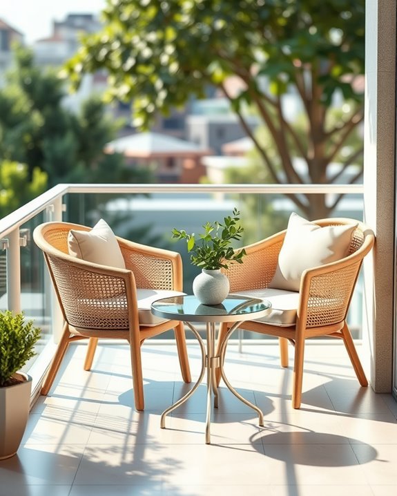 stylish ergonomic outdoor seating