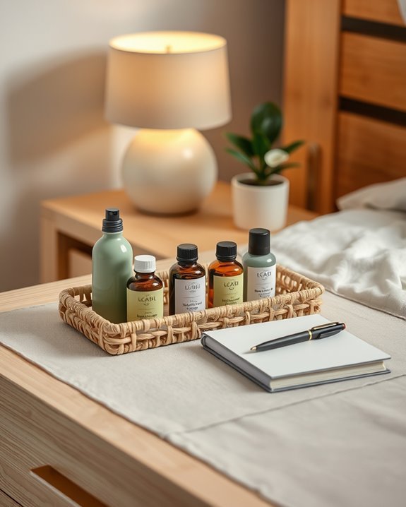 stylish essential oil storage