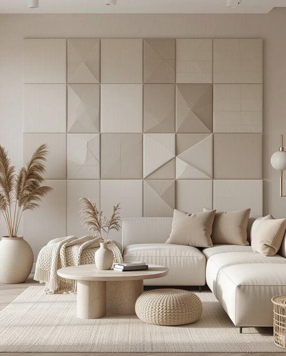stylish fabric wall panels