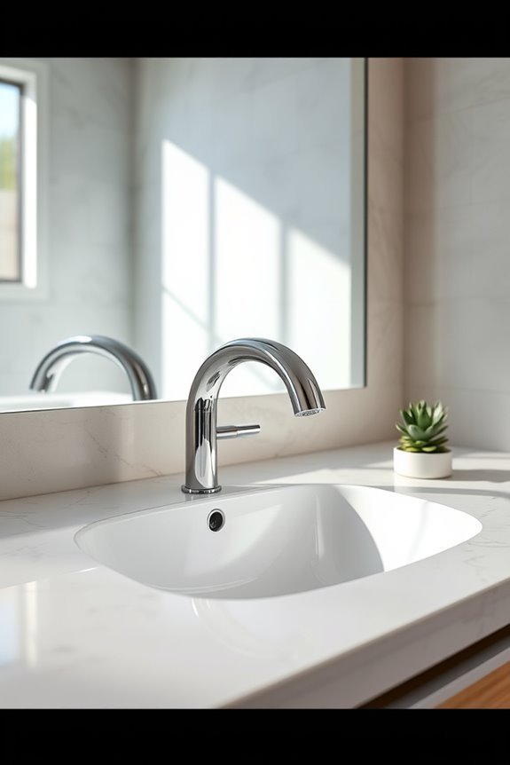 stylish faucets enhance aesthetics
