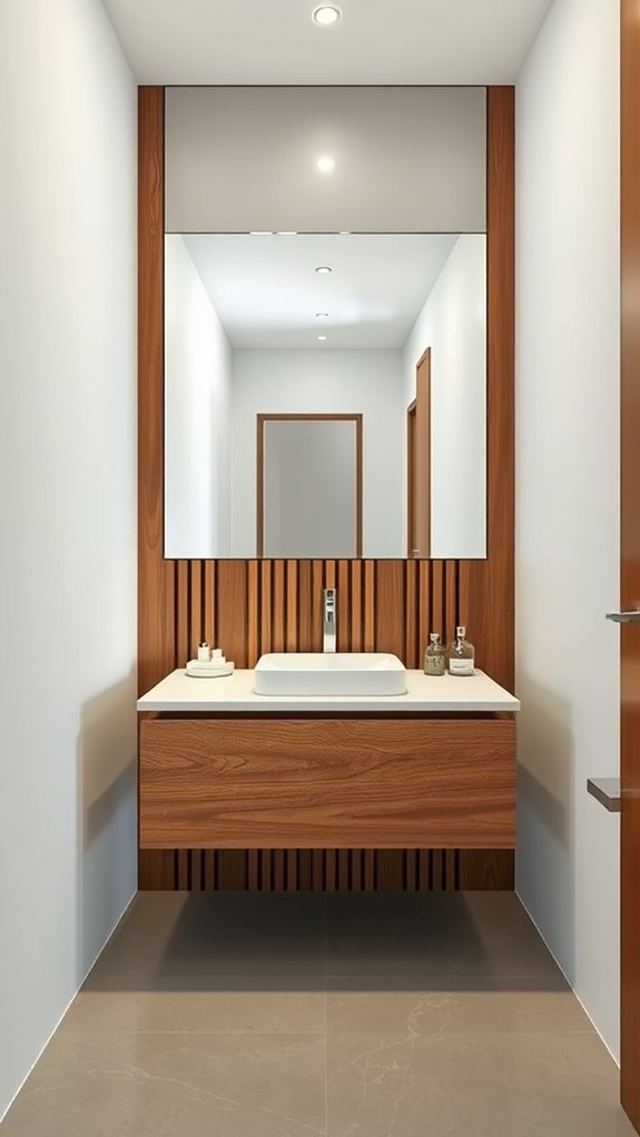 stylish floating vanity designs