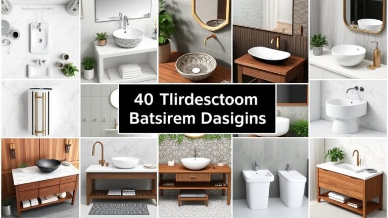 stylish functional bathroom basins