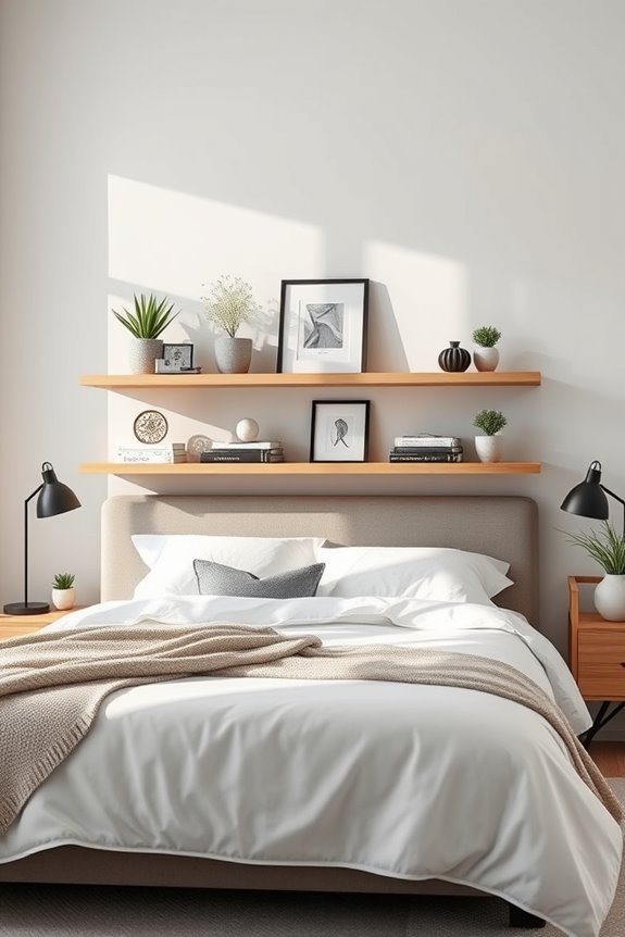 stylish functional bedroom decor