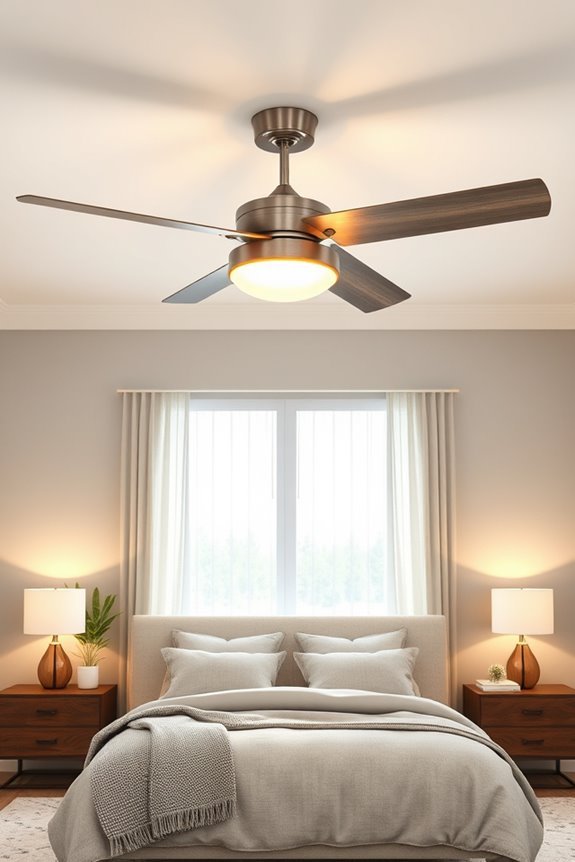 stylish functional ceiling fan
