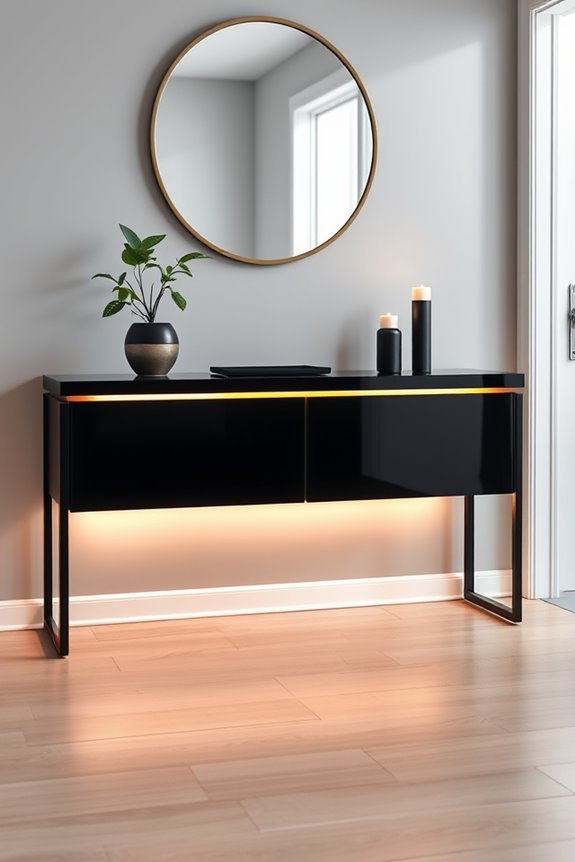stylish functional entryway lighting