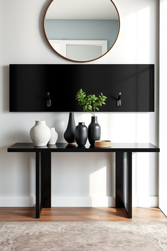 stylish functional entryway storage