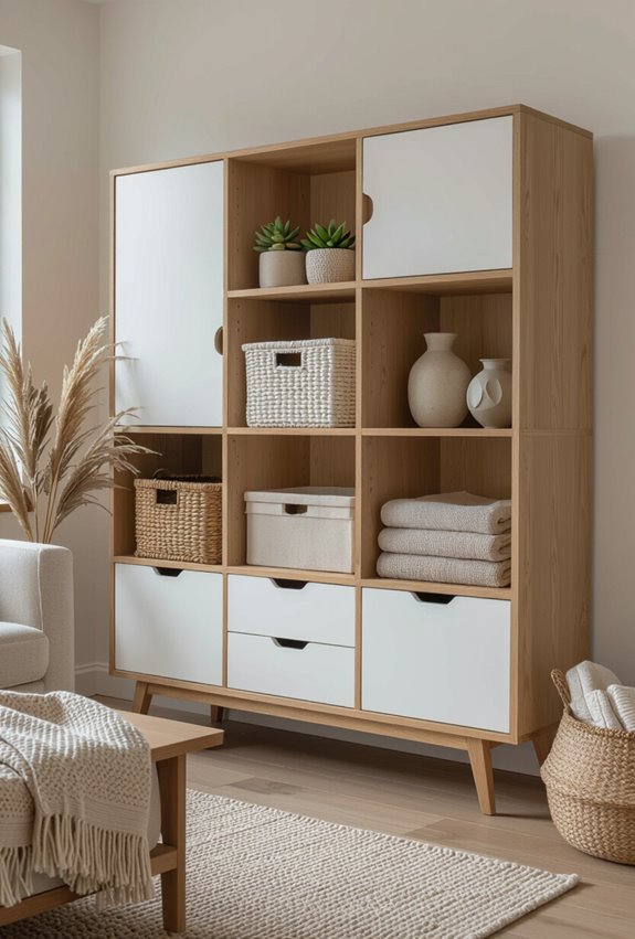 stylish functional hidden storage