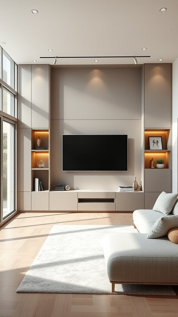 stylish functional living storage