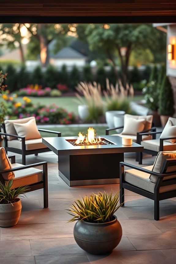 stylish functional outdoor heating