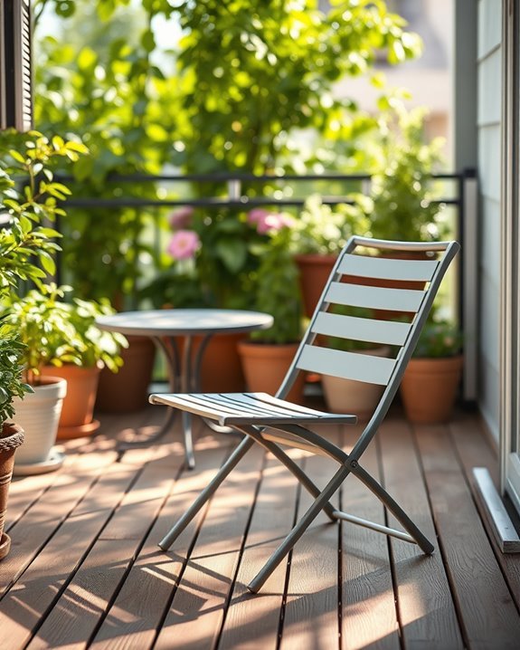stylish functional outdoor seating