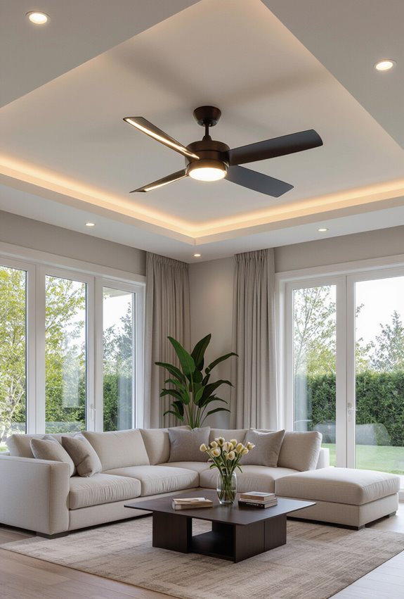 stylish functional remote controlled ceiling