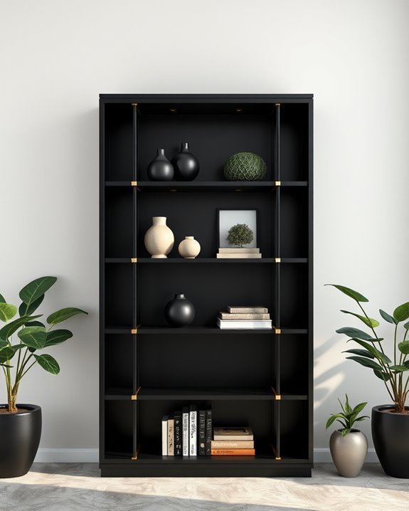 stylish functional shelving units