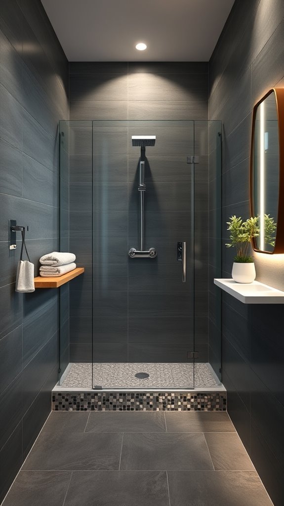 stylish functional shower nooks