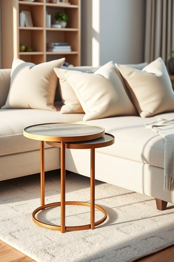 stylish functional space saving tables