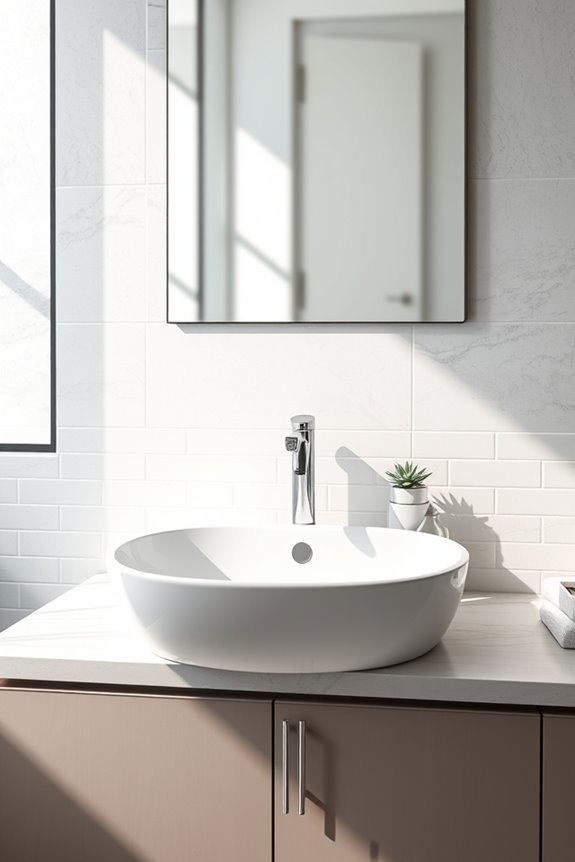 stylish functional wall mounted faucet