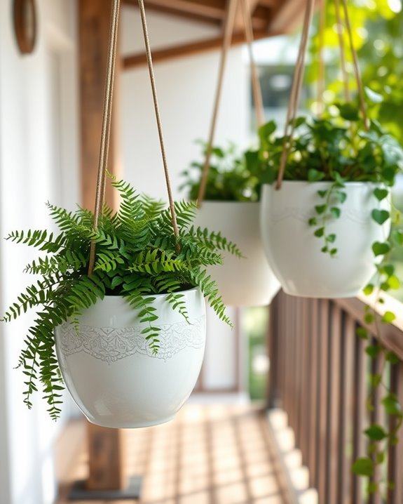 stylish greenery for balconies