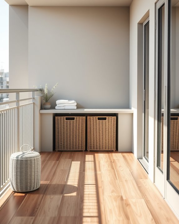 stylish hidden laundry solutions