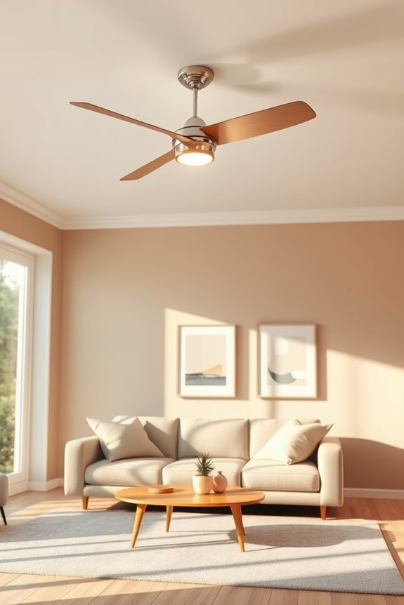 stylish illuminated ceiling fans