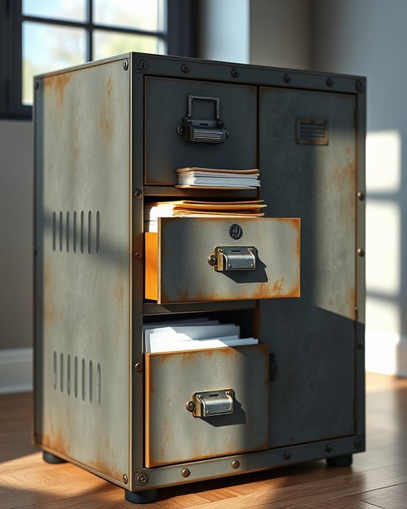 stylish industrial storage solution