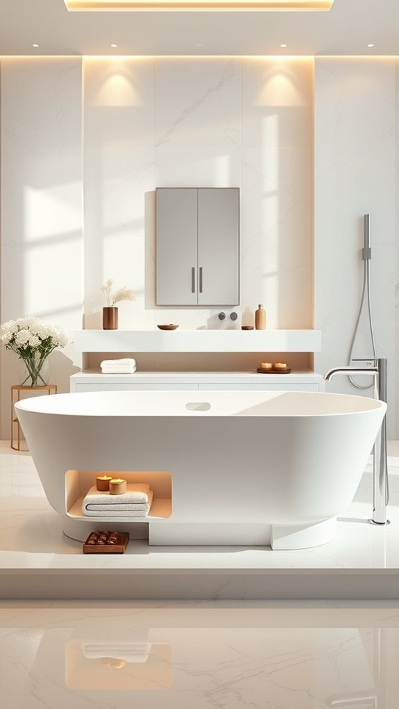 stylish integrated storage solutions