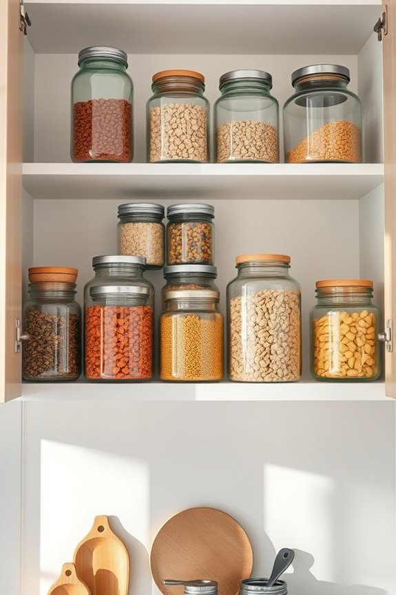 stylish kitchen storage solution