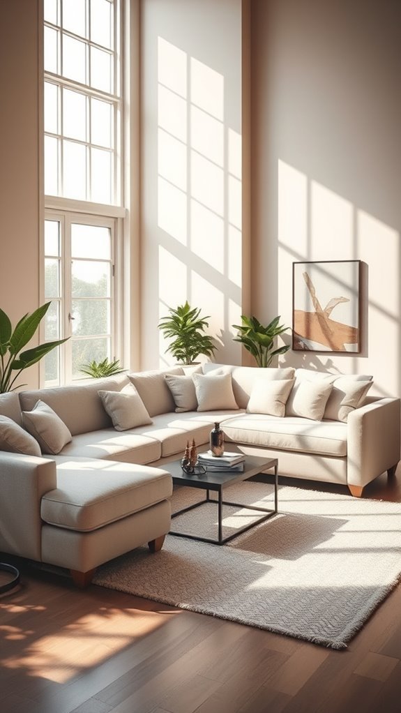 stylish l shaped sofa storage