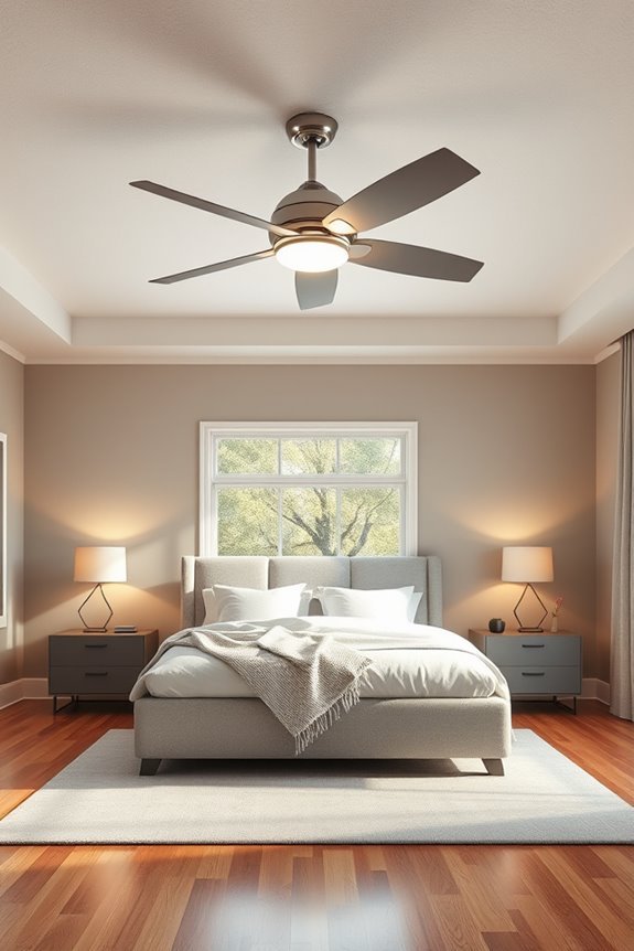 stylish led ceiling fans