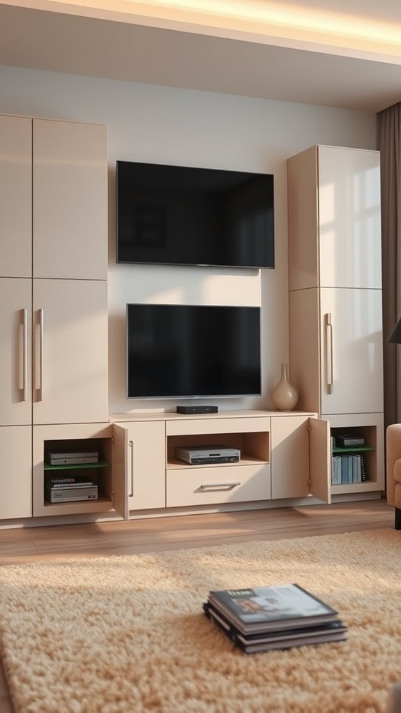 stylish media storage solutions
