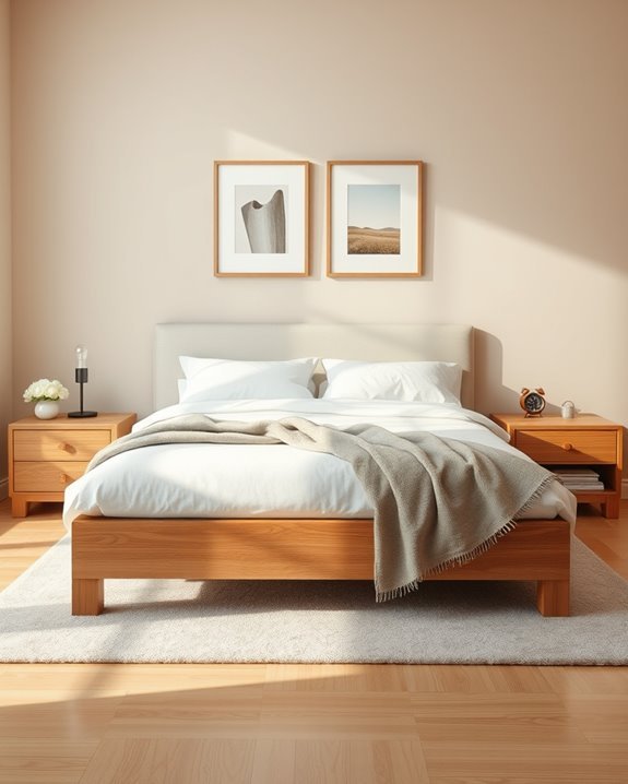 stylish nightstands enhance decor