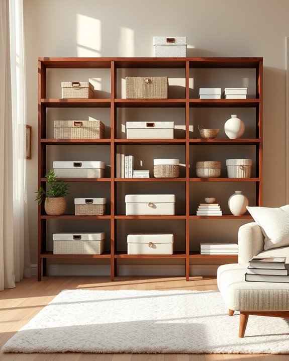 stylish organizational decorative boxes