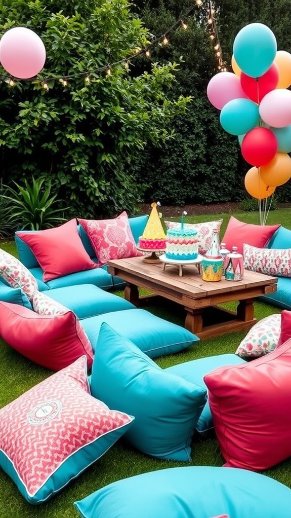 stylish outdoor seating comfort