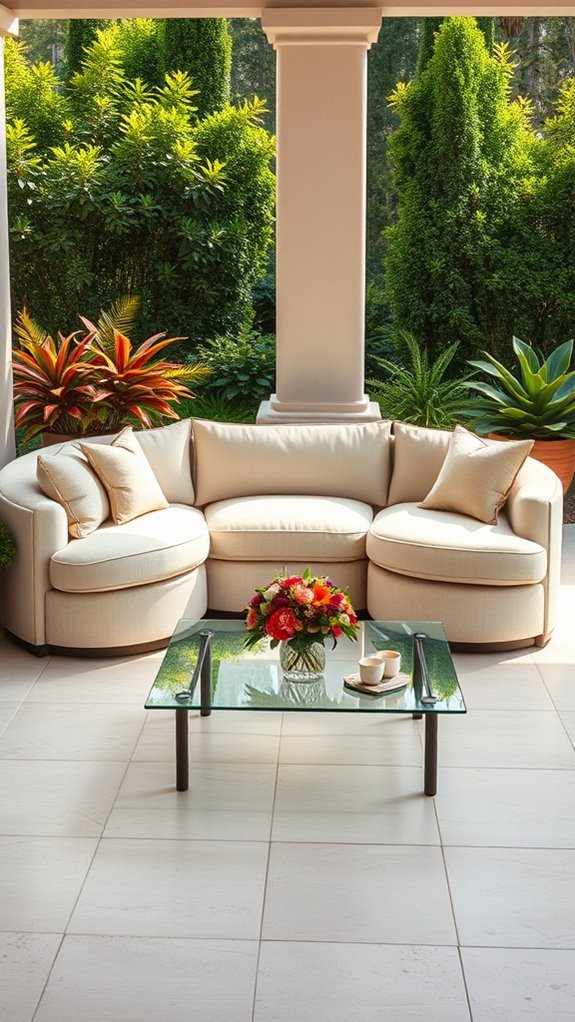 stylish outdoor seating solution