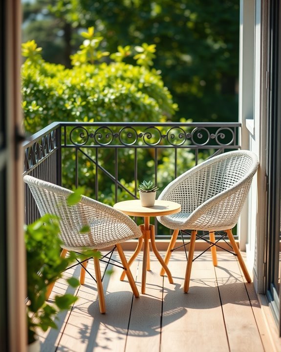 stylish outdoor seating solution